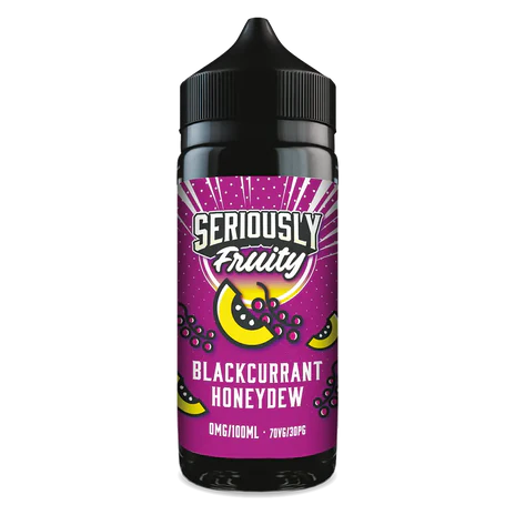 Seriously Shortfill - Blackcurrant Honeydew - 100ml