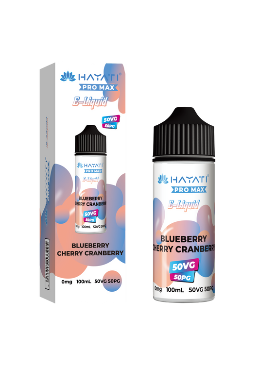 Hayati 50/50 E-Liquid - Blueberry Cherry Cranberry