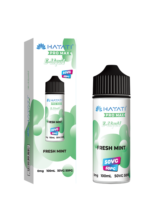 Hayati 50/50 E-Liquid - Fresh Mint