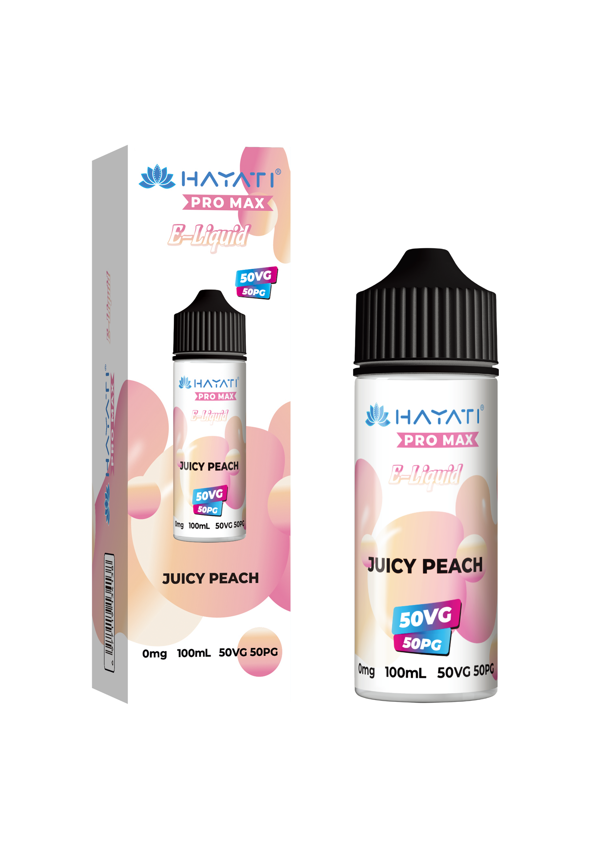 Hayati 50/50 E-Liquid - Juicy Peach