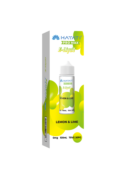 Hayati Shortfill - Lemon & Lime - 100ml