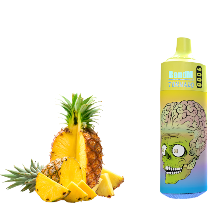 RandM Tornado 9000 Puffs Disposable Vape-Pineapple