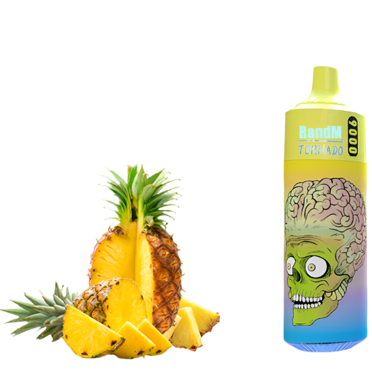 RandM Tornado 9000 Puffs Disposable Vape-Pineapple