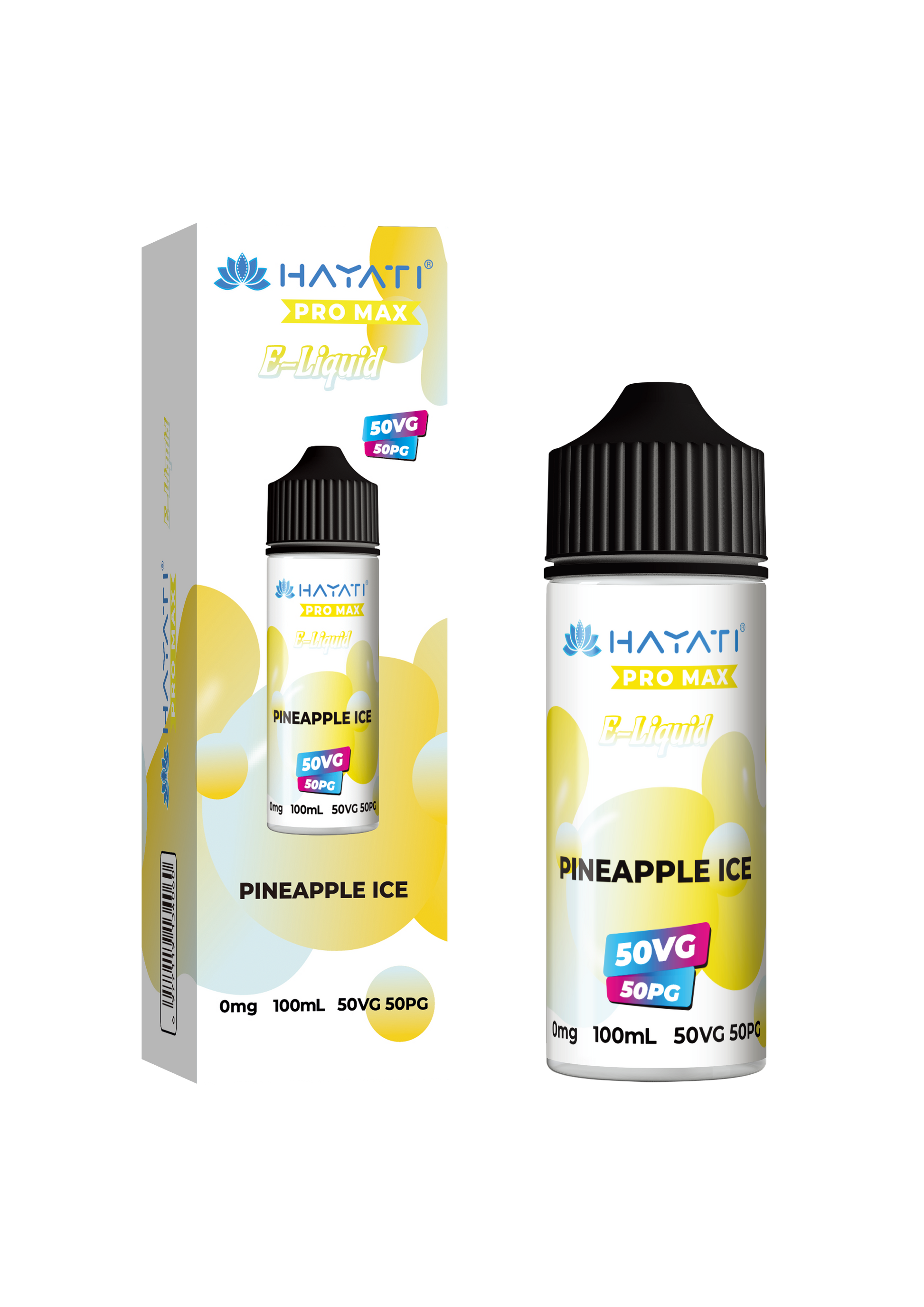 Hayati 50/50 E-Liquid - Pineapple Ice