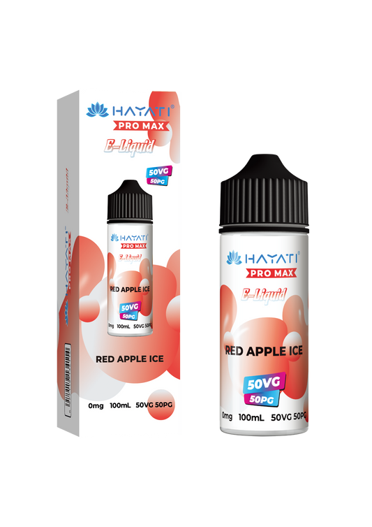 Hayati 50/50 E-Liquid - Red Apple Ice