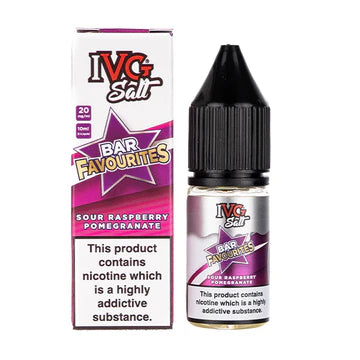 IVG E-Liquid - Sour Raspberry Pomegranate - 10mg