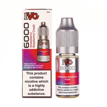 IVG E-Liquid - Strawberry Raspberry Crush - 10mg