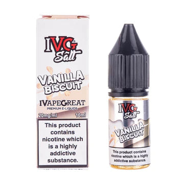 IVG E-Liquid - Vanilla Biscuit - 10mg