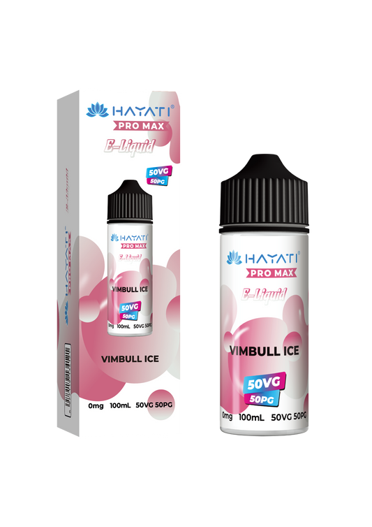 Hayati 50/50 E-Liquid - Vim Bull Ice