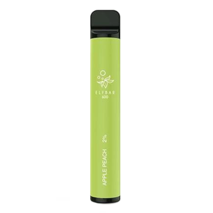 ELFBAR 600 Disposable Vape - Apple Peach