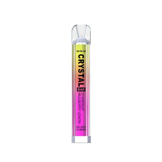 Crystal 600 Disposable Vape-Starfruit Mulberry Lemon