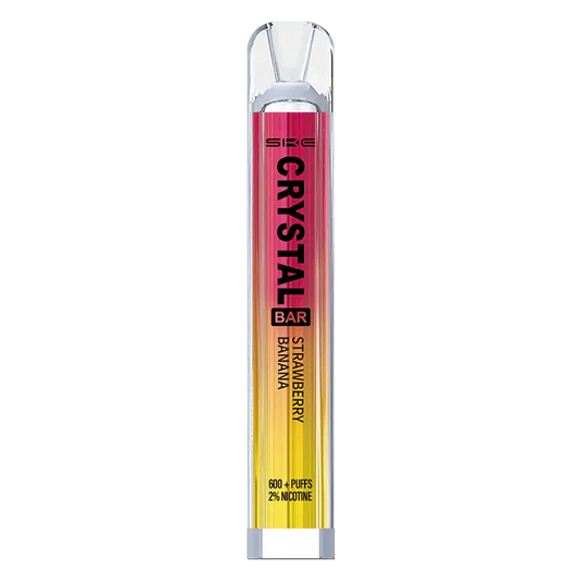 Crystal 600 Disposable Vape-Strawberry Banana